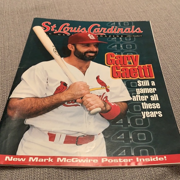 St. Louis Cardinals Gameday Magazine 1998 Featuring Gary Gaetti - Picture 4 of 4